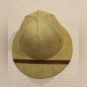 DPC Dorfman Pacific Co Straw Hat Jungle Safari Pith Helmet Adjustable Unisex